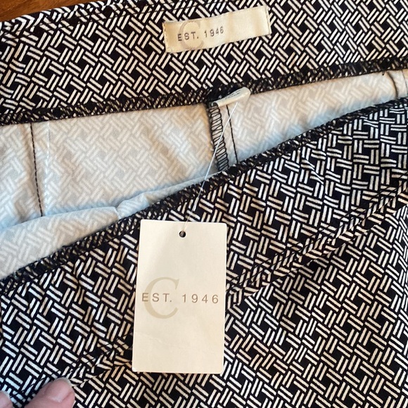 Cato Est. 1946 NWT Black & White Design Skort Women - Sz 18W Pull On - Picture 5 of 14